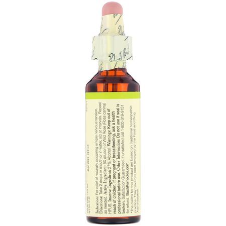 順勢療法, 花: Bach, Original Flower Remedies, Wild Rose, 0.7 fl oz (20 ml)