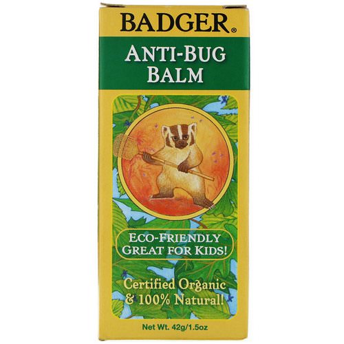 Badger Company, Organic Anti-Bug Balm, 1.5 oz (42 g) Review