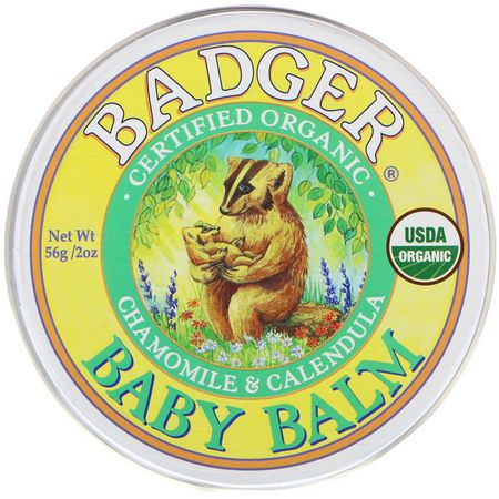 Badger Company Diaper Rash Treatments - 尿布疹治療, 尿布, 兒童, 嬰兒