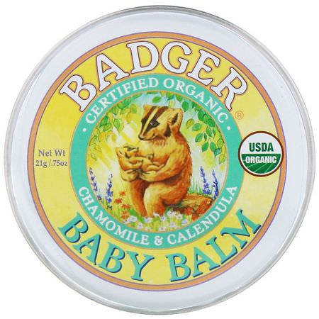 Badger Company Diaper Rash Treatments - 尿布疹治療, 尿布, 兒童, 嬰兒