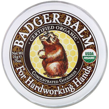 Badger Company Hand Care Dry Itchy Skin - 皮膚發癢, 乾燥, 皮膚護理, 手部護理