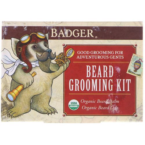 Badger Company, Beard Grooming Kit, 2 Piece Kit Review