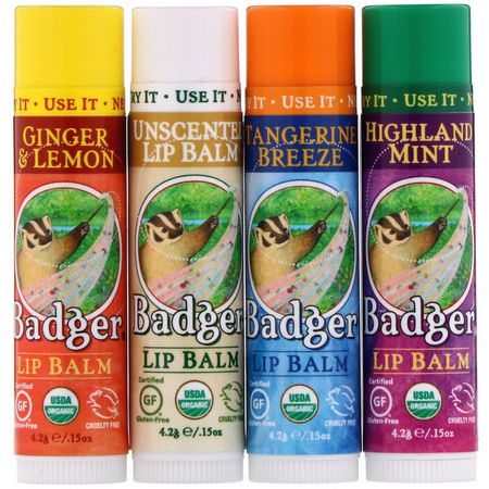 Badger Company Lip Balm - 潤唇膏, 護唇, 沐浴