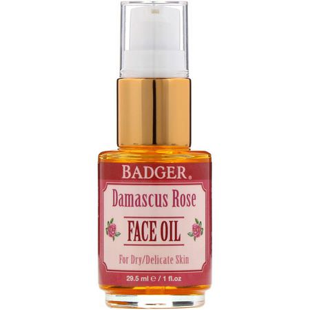 Badger Company Face Oils - 面油, 面霜, 面部保濕劑, 美容