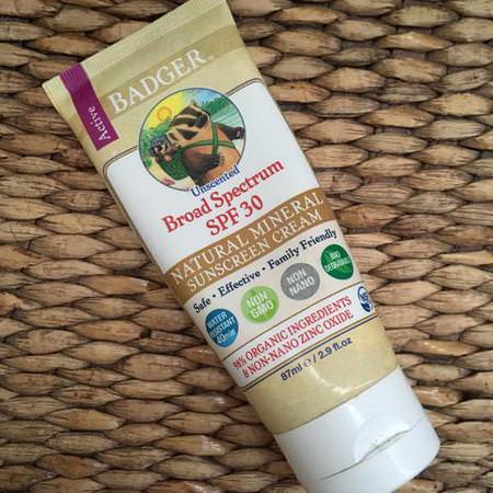 Badger Company Body Sunscreen - 身體防曬霜, 沐浴