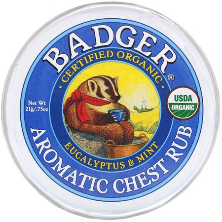 Badger Company Topicals Ointments - 藥膏, 外用藥, 急救, 藥品櫃