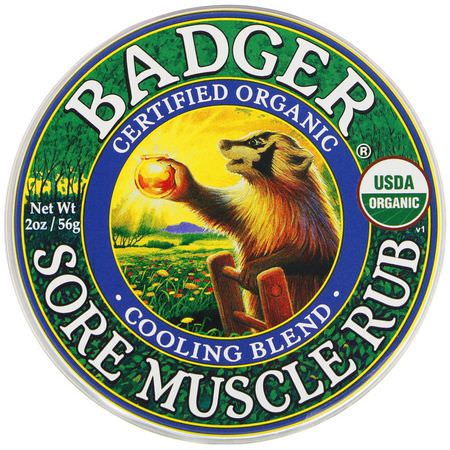 Badger Company Topicals Ointments Pain Relief Formulas - 止痛藥膏, 局部用藥, 急救