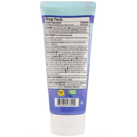 身體防曬霜: Badger Company, Sport, Natural Mineral Sunscreen Cream, SPF 35, Unscented, 2.9 fl oz (87 ml)