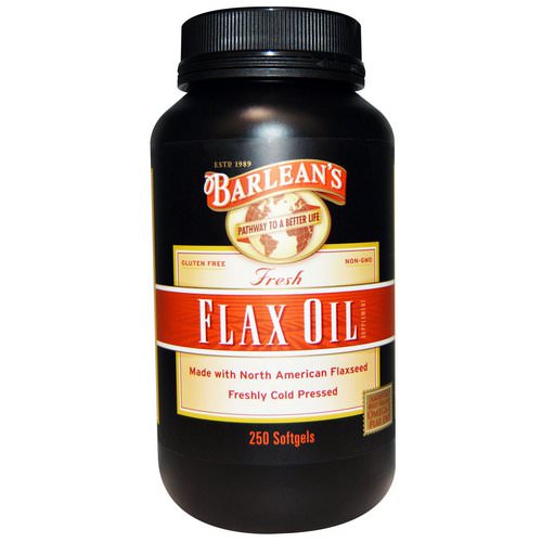 Barlean's, Fresh Flax Oil, 250 Softgels Review
