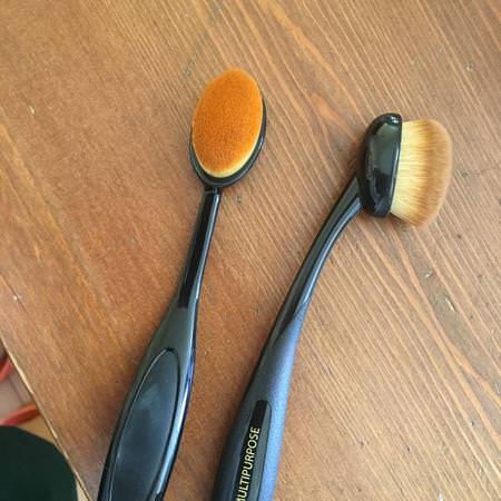 美容化妝刷: Bdellium Tools, Studio Series, Face 950, Oval Multi-Purpose, 1 Brush