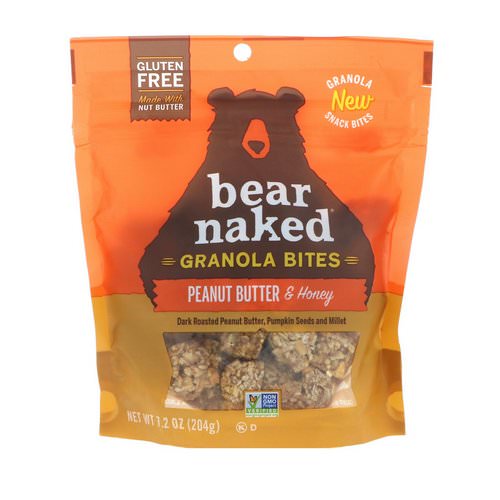 Bear Naked, Granola Bites, Peanut Butter & Honey, 7.2 oz (204 g) Review