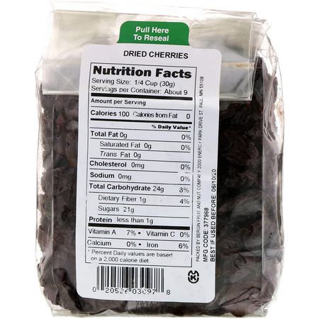 櫻桃, 超級食物: Bergin Fruit and Nut Company, Dried Cherries, 10 oz (283 g)