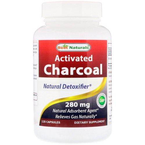 Best Naturals, Activated Charcoal, 280 mg, 120 Capsules Review