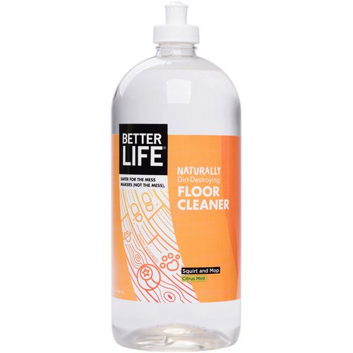 Better Life, Floor Cleaner, Citrus Mint, 32 oz (946 ml) Review