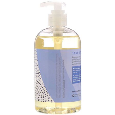 清潔劑, 洗面奶: Better Life, Naturally Skin-Soothing Soap, Clary Sage, 12 oz (354 ml)
