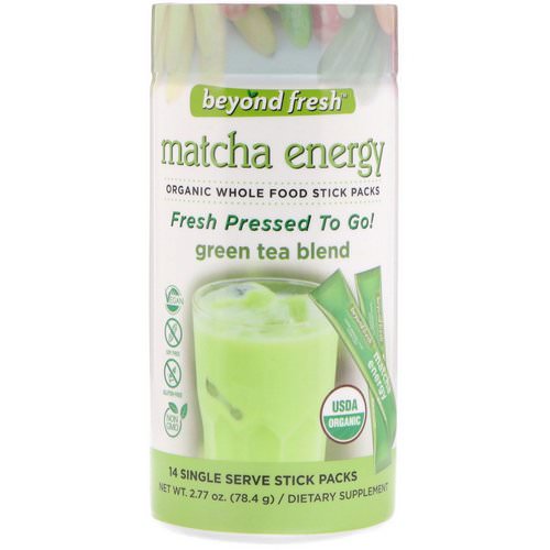 Beyond Fresh, Matcha Energy, Green Tea Blend, 14 Single Serve Stick Packs Review