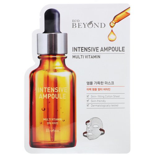 Beyond, Intensive Ampoule, Multi Vitamin Mask, 1 Mask Review