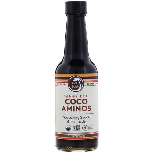 Big Tree Farms, Organic Coco Aminos, Seasoning Sauce & Marinade, Tangy BBQ, 10 fl oz (296 ml) Review