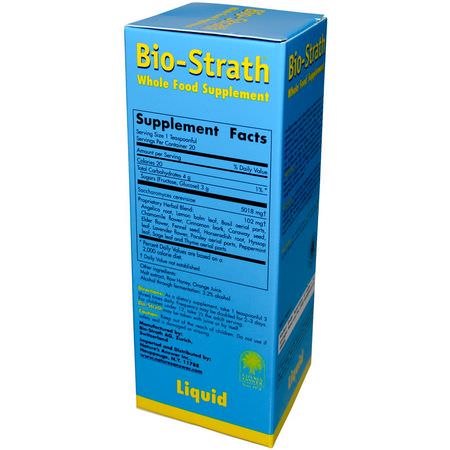 草藥, 順勢療法: Bio-Strath, Whole Food Supplement, Stress & Fatigue Formula, 3.4 fl oz (100 ml) Liquid