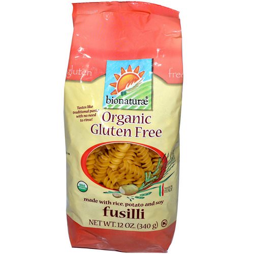 Bionaturae, Organic Gluten Free Pasta, Fusilli, 12 oz (340 g) Review