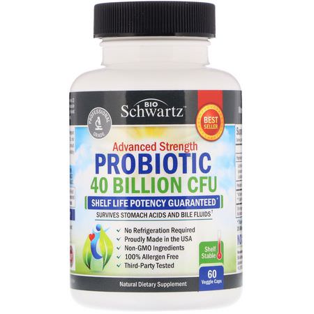 BioSchwartz Probiotic Formulas - 益生菌, 消化, 補品