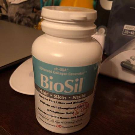 BioSil by Natural Factors Silica Hair Skin Nails Formulas - 指甲, 皮膚, 頭髮, 二氧化矽