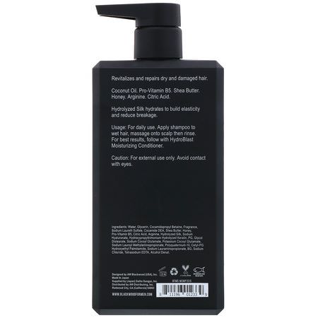 護髮素, 洗髮水: Blackwood For Men, Hydroblast, Moisturizing Shampoo, For Men, 15.15 fl oz (448.04 ml)