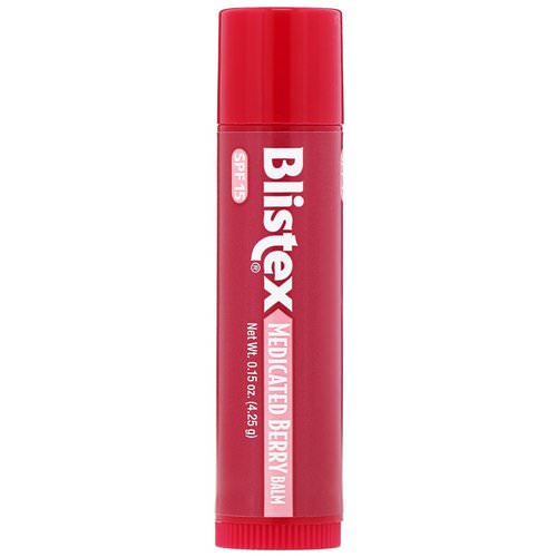 Blistex, Lip Protectant/Sunscreen, SPF 15, Medicated Berry Balm, .15 oz (4.25 g) Review