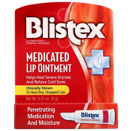 含藥的潤唇膏: Blistex, Medicated Lip Ointment, .21 oz (6 g)