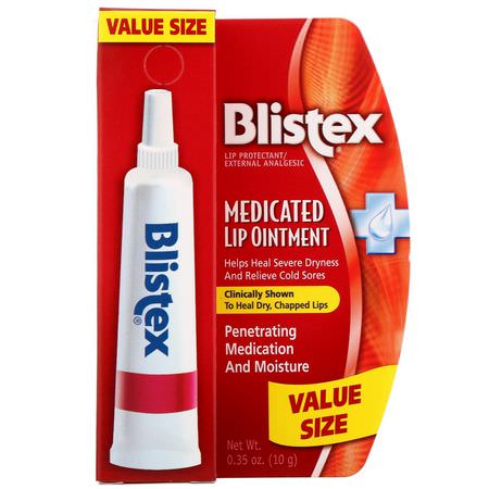 含藥, 潤唇膏: Blistex, Medicated Lip Ointment, .35 oz (10 g)