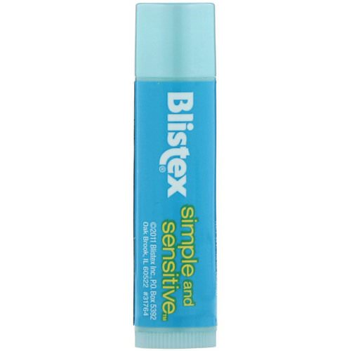 Blistex, Simple and Sensitive, Lip Moisturizer, 0.15 oz (4.25 g) Review