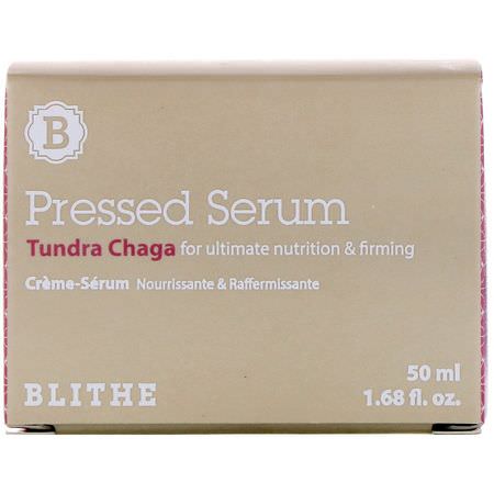 緊緻, 抗衰老: Blithe, Pressed Serum, Tundra Chaga, 1.68 fl oz (50 ml)
