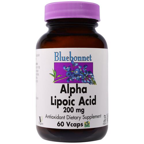 Bluebonnet Nutrition, Alpha Lipoic Acid, 200 mg, 60 Vcaps Review