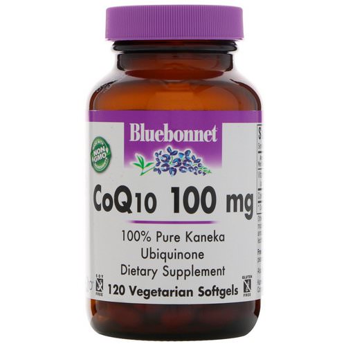 Bluebonnet Nutrition, CoQ10, 100 mg, 120 Vegetarian Softgels Review