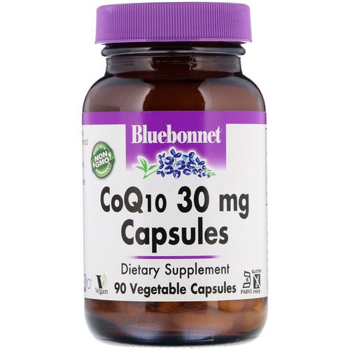 Bluebonnet Nutrition, CoQ10, 30 mg, 90 Vegetable Capsules Review