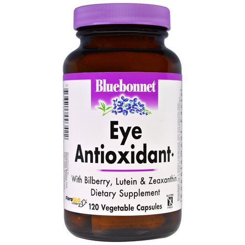 Bluebonnet Nutrition, Eye Antioxidant, 120 Veggie Caps Review