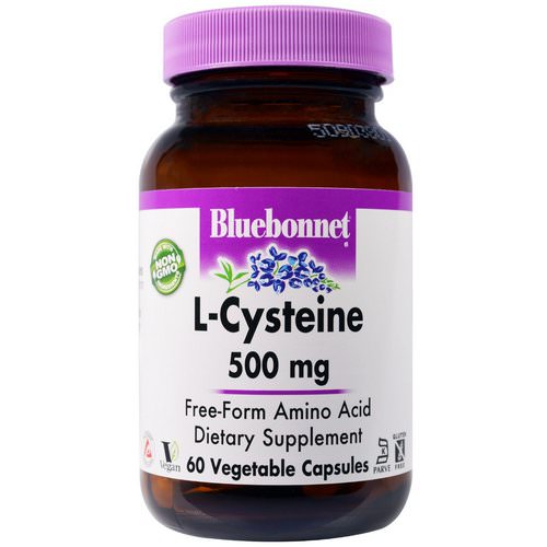 Bluebonnet Nutrition, L-Cysteine, 500 mg, 60 Veggie Caps Review