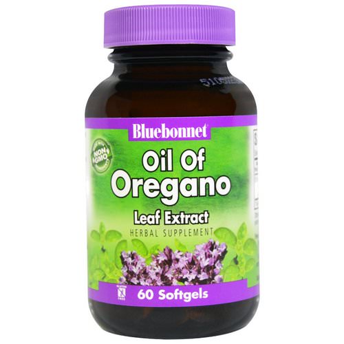 Bluebonnet Nutrition, Oil of Oregano Leaf Extract, 60 Softgels Review