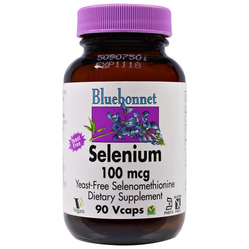 Bluebonnet Nutrition, Selenium, 100 mcg, 90 Vcaps Review