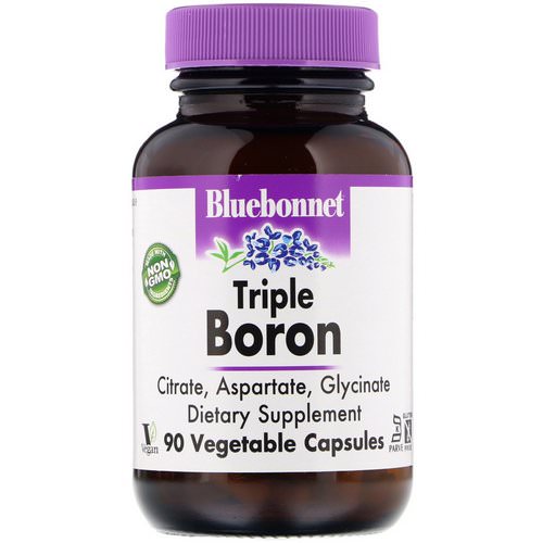 Bluebonnet Nutrition, Triple Boron, 90 Vegetable Capsules Review