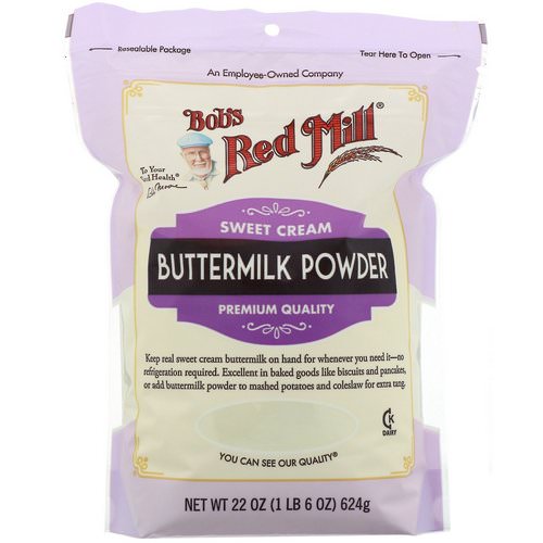 Bob's Red Mill, Buttermilk Powder, Sweet Cream, 22 oz (624 g) Review