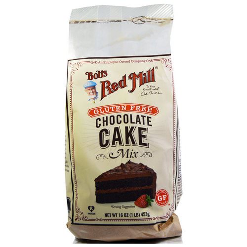 Bob's Red Mill, Gluten Free Chocolate Cake Mix, 16 oz (453 g) Review