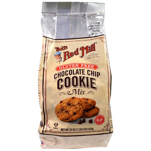 Bob's Red Mill, Gluten Free Chocolate Chip Cookie Mix, 22 oz (623 g) Review