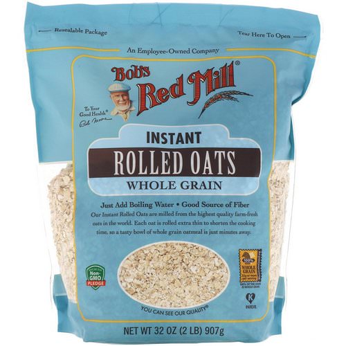 Bob's Red Mill, Instant Rolled Oats, Whole Grain, 32 oz (907 g) Review