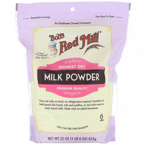 Bob's Red Mill, Milk Powder, Nonfat Dry, 22 oz (624 g) Review