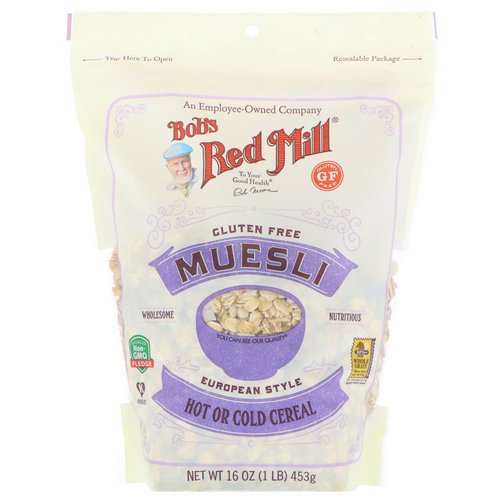 Bob's Red Mill, Muesli, Gluten Free, 16 oz (453 g) Review
