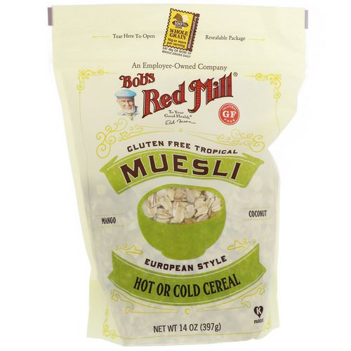 Bob's Red Mill, Muesli, Gluten Free Tropical, 14 oz (397 g) Review