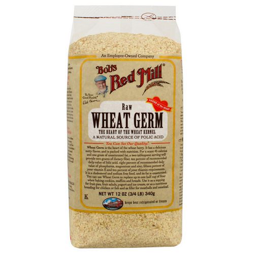 Bob's Red Mill, Natural Raw Wheat Germ, 12 oz (340 g) Review