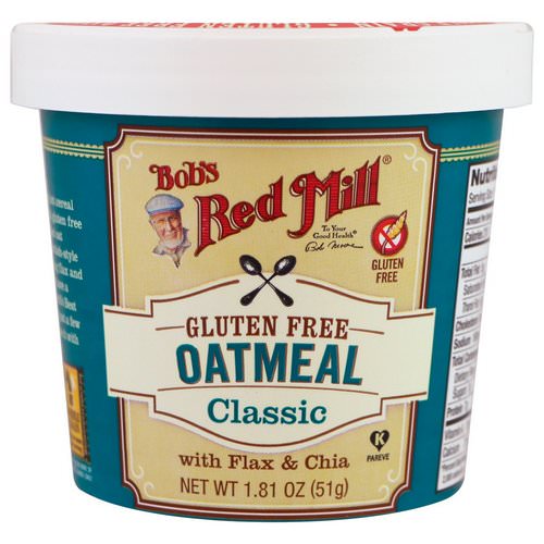 Bob's Red Mill, Oatmeal, Classic, 1.81 oz (51 g) Review