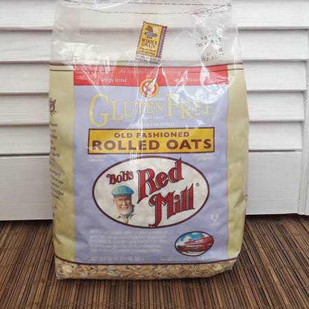 Bob's Red Mill Oats Oatmeal Hot Cereals - 熱穀物, 燕麥片, 燕麥, 早餐食品
